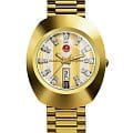Rado Rado The Original Automatic R12413803 Automatic R12413803 механические мужские часы  золотой циферблат, браслет нержавеющая сталь с pvd-покрытием — вид спереди