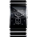 Rado Rado Integral R20849152  R20849152 кварцевые мужские часы черный циферблат, браслет сталь + ceramos™ — вид спереди