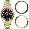 Fossil Fossil Scarlette ES5311SET кварцевые женские часы часы крупный план черный циферблата