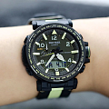 Casio Casio ProTrek PRG-650YL-3DR PRG, наручные мужские часы фото под углом