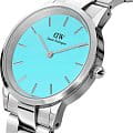 Daniel Wellington Daniel Wellington Iconic Link DW00100540 женские часы синий циферблат на запястье