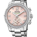 Jaguar Jaguar Connected Lady J980/2  J980/2 кварцевые женские часы розовый циферблат, браслет нержавеющая сталь — вид спереди