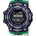 Casio Casio G-Shock GBD-100SM-1A7 G-SQUAD GBD-100SM-1A7 электронные мужские часы черный циферблат, браслет пластик — вид спереди