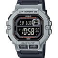 Casio Casio Collection WS-1400H-1BVDF (WS-1400H-1B)  WS-1400H-1B кварцевые мужские часы  черный циферблат, браслет пластик — вид спереди