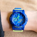 Оригинальные часы Casio Casio Baby-G BGA-185FS-2ADR кварцевые калибр механизма  общий вид