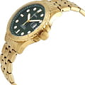 Fossil Fossil Carlie  ES4746 кварцевые женские часы часы крупный план зеленый циферблата