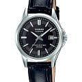 Casio Casio Collection LTS-100L-1A  LTS-100L-1AVEF кварцевые женские часы белый циферблат, браслет кожаный — вид спереди