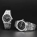 Maurice Lacroix Maurice Lacroix Aikon Quartz AI1108-SS002-330-1, aikon швейцария мужские часы на браслете нержавеющая сталь боковой вид