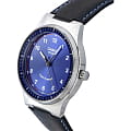 Casio Casio Collection MTP-RS105L-2BVDF (MTP-RS105L-2B), collection япония мужские часы на браслете кожаный боковой вид