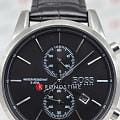 Hugo Boss Hugo Boss Jet HB1513279  немецкие мужские часы на браслете кожаный боковой вид