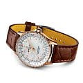 Breitling Breitling Navitimer Automatic 35 R17395211A1P1, navitimer швейцария женские часы на браслете кожаный боковой вид