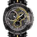 Tissot Tissot T-Race Thomas Luthi 2017 T092.417.37.067.01 T Race T0924173706701 кварцевые мужские часы черный циферблат, браслет каучук — вид спереди