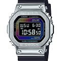 Casio Casio G-Shock GM-5600RW-1 GM GM-5600RW-1 электронные мужские часы черный циферблат, браслет пластик — вид спереди