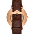 Jacques Philippe Jacques Philippe Base JPQGS073143,  швейцария мужские часы на браслете кожаный боковой вид
