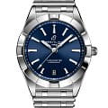 Breitling Breitling Chronomat 32 A77310101C1A1  A77310101C1A1 кварцевые женские часы  синий циферблат, браслет нержавеющая сталь — вид спереди