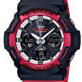 Casio Casio G-Shock GAW-100RB-1A  GAW-100RB-1AER электронные мужские часы черный циферблат, браслет пластик — вид спереди