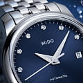 Mido Mido Baroncelli Lady Twenty Five M039.007.11.046.00  - задняя крышка металл сталь корпуса, швейцария часы