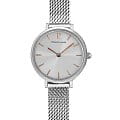 Pierre Lannier Pierre Lannier Nova 013N628  013N628 кварцевые женские часы серебристый циферблат, браслет нержавеющая сталь — вид спереди