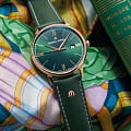 Maurice Lacroix Maurice Lacroix Eliros Date EL1118-PVP01-610-1, eliros швейцария женские часы на браслете кожаный боковой вид