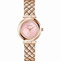 Guess Guess Bejeweled GW0839L3  GW0839L3 кварцевые женские часы розовый циферблат, браслет нержавеющая сталь с ip-покрытием — вид спереди