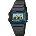 Casio Casio Collection F-105W-1A  F-105W-1A кварцевые мужские часы серый циферблат, браслет пластик — вид спереди
