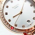 Casio Casio Sheen SHE-4056SPG-7A кварцевые женские часы часы крупный план белый циферблата