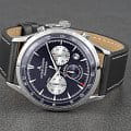 Jacques Lemans Jacques Lemans Retro Classic 1-2068C,  австрия мужские часы на браслете кожаный боковой вид