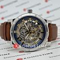 Pierre Lannier Pierre Lannier Automatic 319B164 механические мужские часы часы крупный план синий циферблата