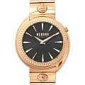  Versus Versace VSPHF1220  VSPHF1220 кварцевые женские часы  черный циферблат, браслет сталь с ip покрытием — вид спереди