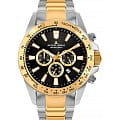 Jacques Lemans Jacques Lemans Sport 1-2140H  1-2140H кварцевые мужские часы черный циферблат, браслет нержавеющая сталь — вид спереди