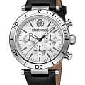 Roberto Cavalli Roberto Cavalli Ritmo RC5G128L0015  RC5G128L0015 кварцевые мужские часы  белый циферблат, браслет кожаный — вид спереди