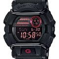 Casio Casio G-Shock GD-400-1SDR (GD-400-1)  GD-400-1SDR электронные мужские часы  циферблат, браслет пластик — вид спереди