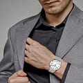 Jacques Lemans Jacques Lemans Classic 1-2073H мужские часы белый циферблат на запястье