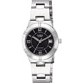 Casio Casio Collection LTP-1241D-1A  LTP-1241D-1A кварцевые женские часы черный циферблат, браслет нержавеющая сталь — вид спереди