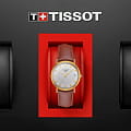 Tissot Tissot Oroville T71.3.425.34 t gold швейцарские мужские часы на браслете кожаный боковой вид