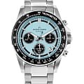 Jacques Lemans Jacques Lemans 50-1B  50-1B кварцевые мужские часы голубой циферблат, браслет нержавеющая сталь — вид спереди