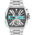 Wainer Wainer Automatic WA.25150-G  WA.25150-G механические мужские часы  цветной циферблат, браслет нержавеющая сталь — вид спереди