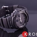 Casio AWG-M100B-1AER мужские часы застежка крупным планом