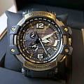 Casio Casio G-Shock GPW-1000TBS-1A электронные мужские часы часы, крупный план черный циферблат