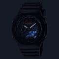 Casio Casio G-Shock GA-2100RW-1A мужские часы  циферблат на запястье
