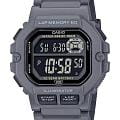 Casio Casio Collection WS-1400H-8B  WS-1400H-8B кварцевые мужские часы черный циферблат, браслет пластик — вид спереди