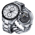 Tissot Tissot V8 Automatic Chronograph T106.427.11.031.00 механические мужские часы часы крупный план белый циферблата