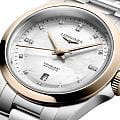 Longines Longines Conquest L3.320.5.87.6 heritage швейцарские женские часы на браслете нержавеющая сталь боковой вид