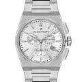 Jacques Philippe Jacques Philippe Aurora JPQGC411326  JPQGC411326 кварцевые мужские часы  серебристый циферблат, браслет нержавеющая сталь — вид спереди