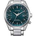 Citizen Citizen Eco-Drive CB0270-87L  CB0270-87L кварцевые мужские часы синий циферблат, браслет нержавеющая сталь — вид спереди