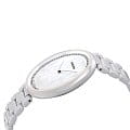 Rado Rado Esenza Ceramic Touch R53092902  швейцарские женские часы на браслете высокотехнологичная керамика боковой вид