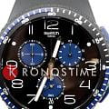Swatch Swatch Chrono 42 Standard SUSB406, gent швейцария мужские часы на браслете силикон боковой вид