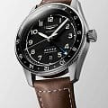 Longines Longines Spirit L3.812.4.53.2, spirit швейцария мужские часы на браслете кожаный боковой вид