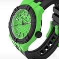 Maurice Lacroix Maurice Lacroix Aikon Tide AI2008-70070-300-0 кварцевые мужские часы часы, крупный план зеленый циферблат