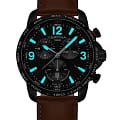 Certina Certina DS Podium Big Size Chrono C001.647.36.057.00, ds podium швейцария мужские часы на браслете кожаный боковой вид
